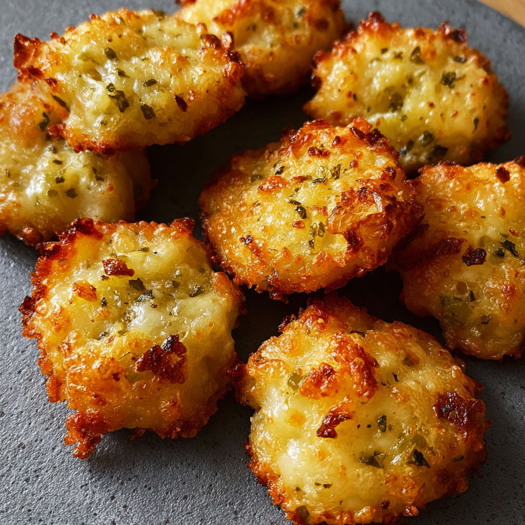A plate of food with a green herb on top.