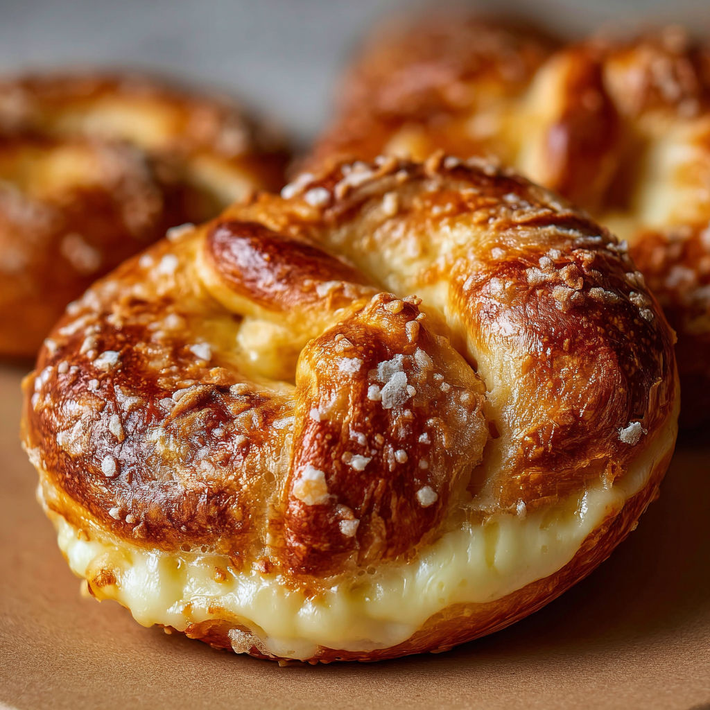A plate of cheese-filled pastries.