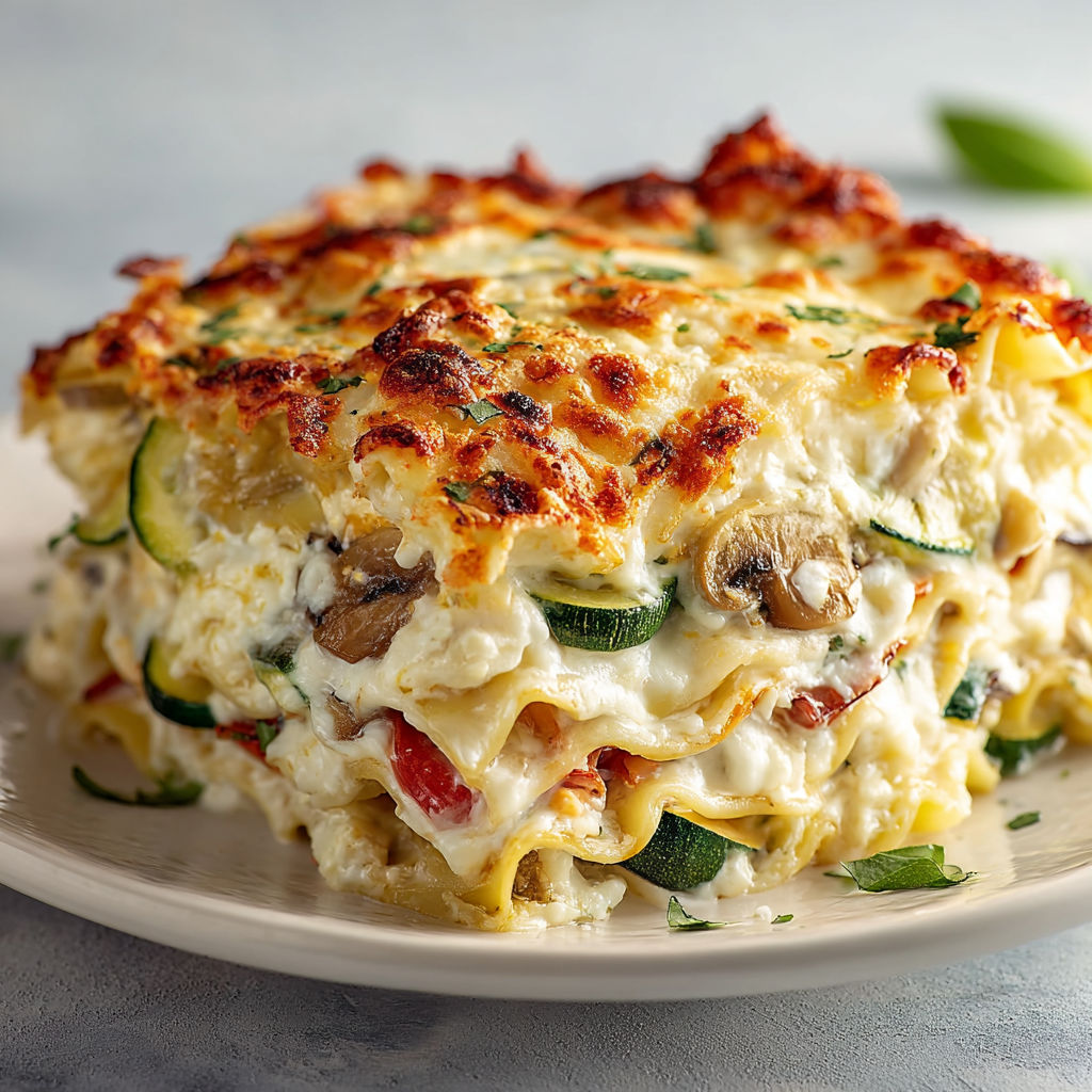 A plate of food with a casserole dish on it.