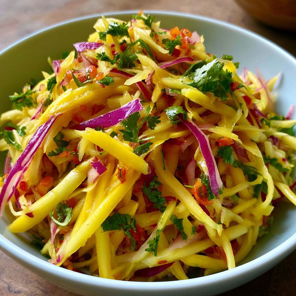 A bowl of food with a green topping.
