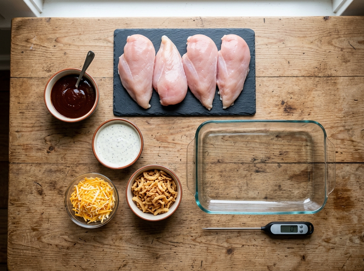 A table with a bowl of chicken and a bowl of cheese.