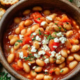 Greek Butter Bean Stew Dish