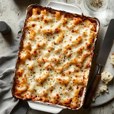 Baked Ziti with Cheese