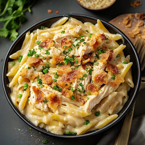 Cozy Crack Chicken Penne