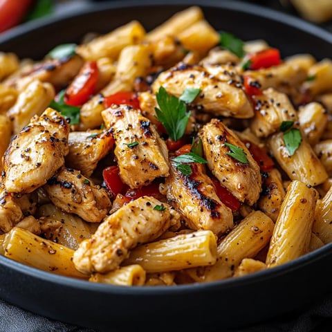 Easy Honey Pepper Chicken Pasta