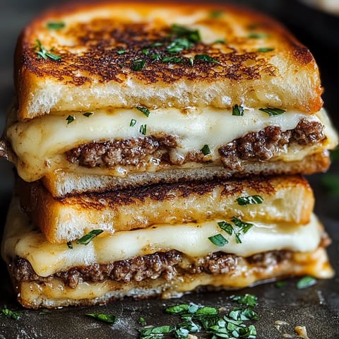 Delicious Patty Melts with Cheese
