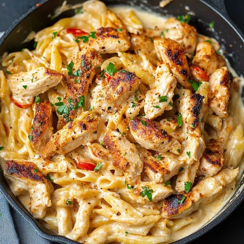 Simple Creamy Cajun Chicken Pasta