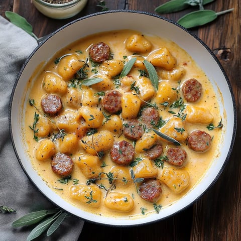 Homemade Butternut Squash Gnocchi