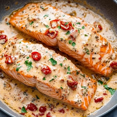 Flaky Creamy Salmon Dish