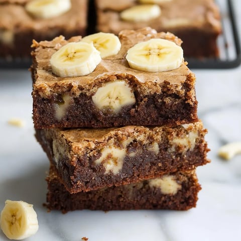 Rich Banana Bread Brownies