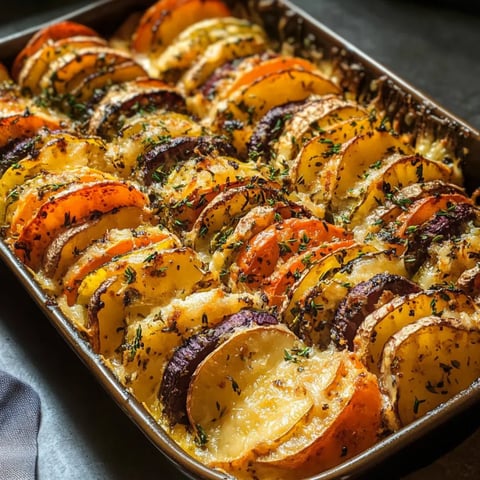 A pan of food with a variety of vegetables.