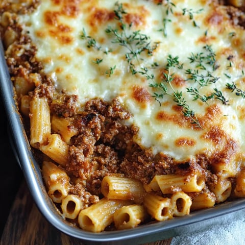 Baked Pastitsio Dish