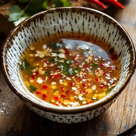 A bowl filled with red peppers and fresh herbs.