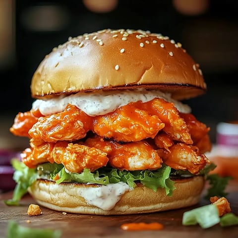 A chicken sandwich with lettuce and mayonnaise.