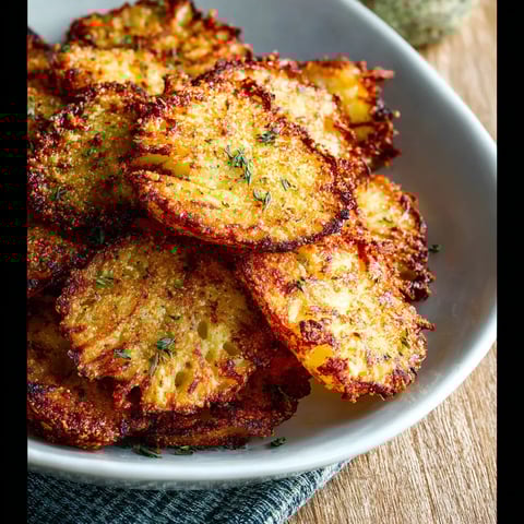 A bowl of fried potatoes.
