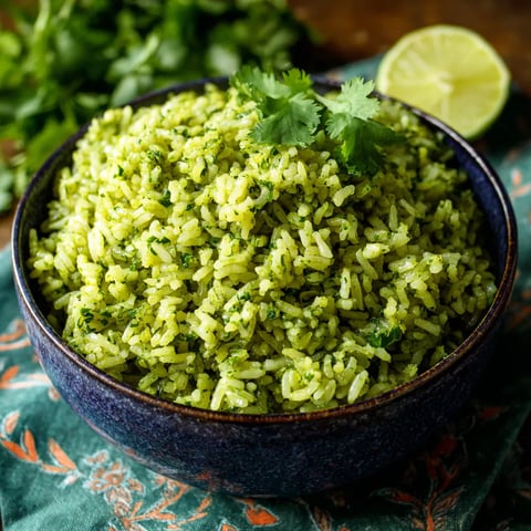 A bowl of rice with a green topping.