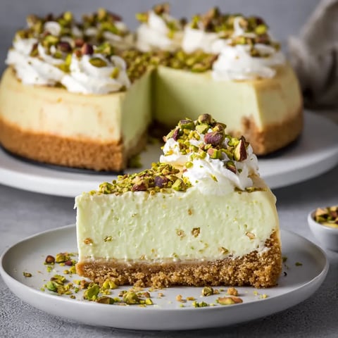 A slice of cheesecake with a white whipped cream topping.