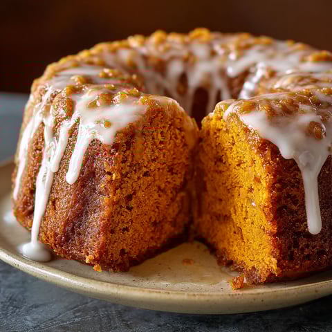 A slice of sweet potato honeybun cake.