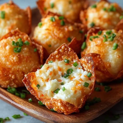 A plate of crab rangoon bombs.