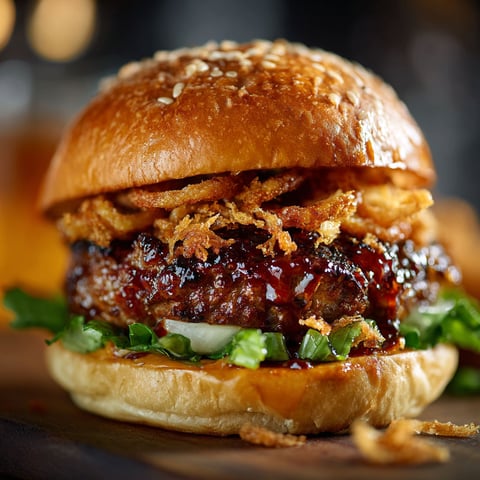 A Sriracha-Honey Glazed Smash.